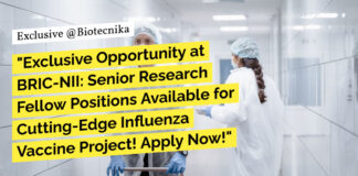 BRIC-NII Bioinformatics Jobs - Virology Project Vacancy, Apply Now