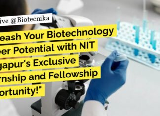 NIT Durgapur Internship For Biotech, Apply Now & Get Monthly Fellowship