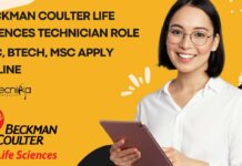 Beckman Coulter Life Sciences Technician Role For BSc, BTech, MSc – Apply Online Technician Jobs at Beckman Coulter