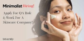 Minimalist Hiring QA Executive