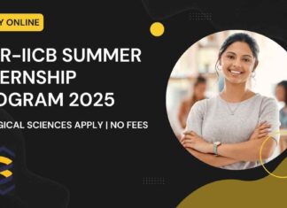 CSIR-IICB Summer Internship Program 2025