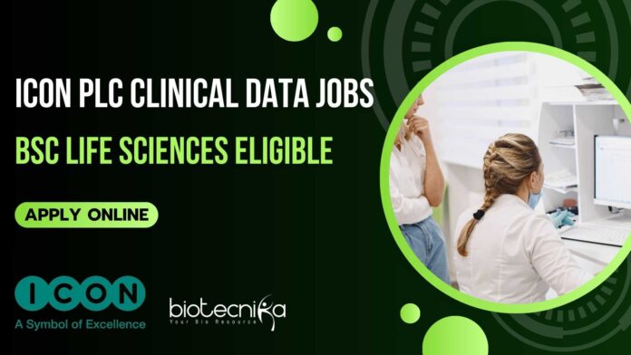ICON plc Clinical Data Jobs