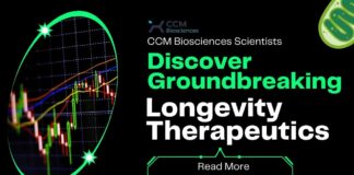 CCM Biosciences Scientists Discover Groundbreaking Longevity Therapeutics