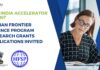 DBT India Accelerator Grant – Human Frontier Science Program Research Grants Applications Invited DBT India Accelerator Grant