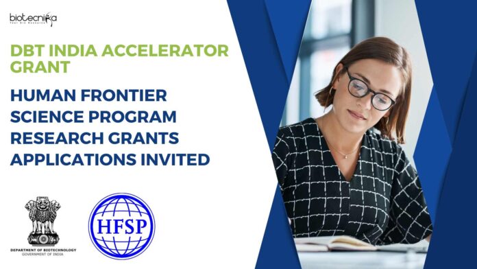 DBT India Accelerator Grant
