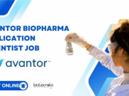 Avantor Biopharma Application Scientist Job
