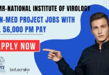 ICMR-NIV Non-Med Project Jobs