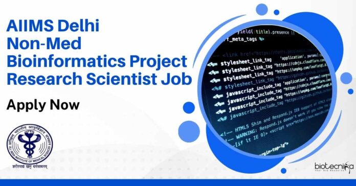 AIIMS Delhi Non-Med Bioinformatics Project