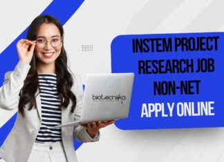 inStem Project Research Job Non-NET