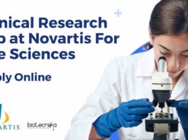 Clinical Research Job at Novartis