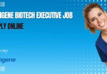 Syngene Biotech Executive Job