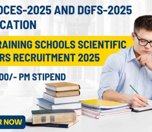 BARC OCES-2025 and DGFS-2025