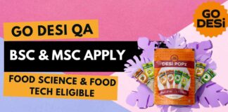 GO DESi BSc & MSc QA Job