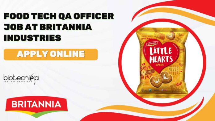 Britannia Industries Food Tech QA