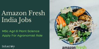 Amazon Fresh India Vacancies