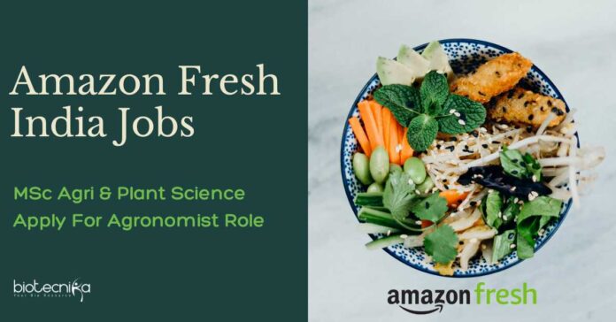 Amazon Fresh India Vacancies