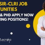 CLRI Project Vacancies - BSc, MSc & PhD Apply Now