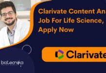 Clarivate Content Analyst Job