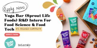 Food Tech R&D Intern at Yoga Bar