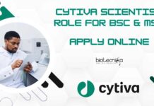 Cytiva Scientist Role For BSc & MSc – Apply Online Cytiva BSc Microbiology Jobs
