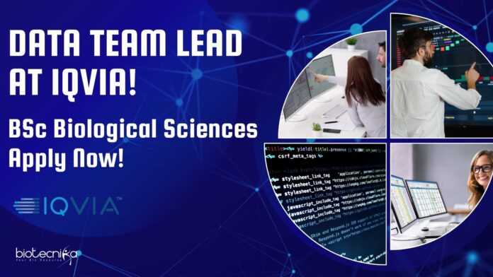 Data Team Lead at IQVIA!