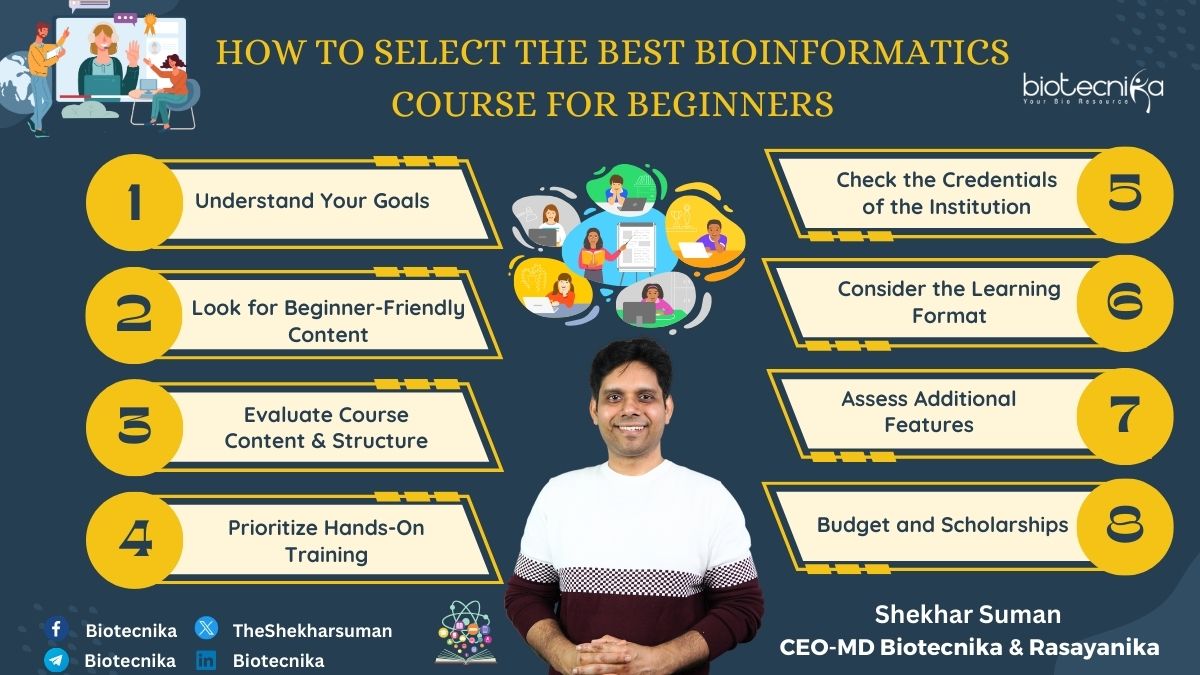 How To Choose Best Bioinformatics Course?