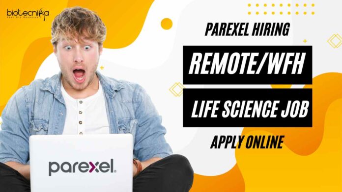 Remote/WFH Life Science Job