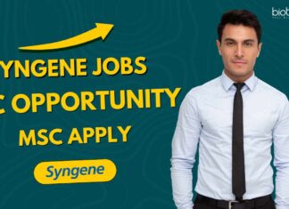 Syngene Biotechnology QC Job