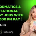 NIAB Bioinformatics Jobs With Rs. 50,000 pm Pay