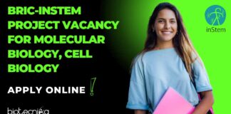 BRIC-inStem Mol Bio Jobs
