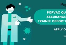 PopVax Quality Assurance (QA) Trainee Opportunity – Apply Online PopVax QA Trainee Jobs