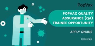 PopVax QA Trainee Jobs