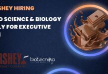 Hershey Hiring: Food Science & Biology Apply For Executive Role Hershey Food Science Jobs