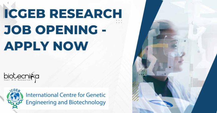 ICGEB Research Job Opening