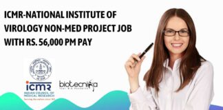 ICMR-NIV Non Med Jobs