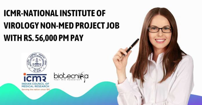 ICMR-NIV Non Med Jobs