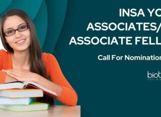 INSA Young Associates/INSA Associate Fellows Call For Nominations Open INSA Young Associates/INSA Associate Fellows Call For Nominations Open