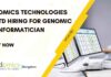 QTLomics Technologies (P) Ltd Hiring For Genomic Bioinformatician – Apply Now Genomic Bioinformatician Job