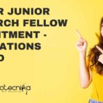 JNCASR JRF Project Vacancies