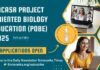 JNCASR Project Oriented Biology Education (POBE) 2025 – Applications Open! JNCASR POBE 2025 Applications Open