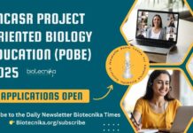 JNCASR Project Oriented Biology Education (POBE) 2025 – Applications Open! JNCASR POBE 2025 Applications Open