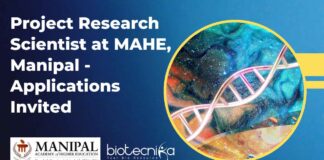 Project Research Scientist at MAHE