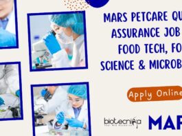 Mars Petcare QA Job