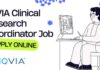 IQVIA Clinical Research Coordinator Job – Apply Online IQVIA Clinical Research Coordinator Job
