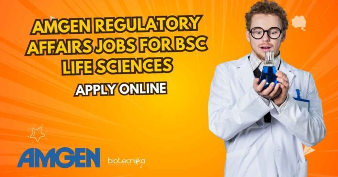Amgen Regulatory Affairs Jobs