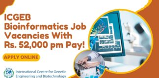 ICGEB Bioinformatics Job Vacancies