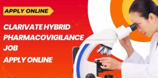 Clarivate Hybrid Pharmacovigilance Job
