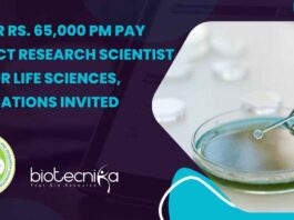 PGIMER Project Research Scientist Job