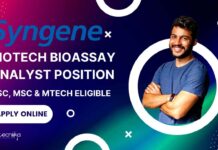 Syngene Biotech Jobs