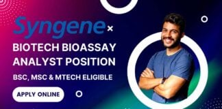 Syngene Biotech Jobs